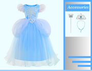 Kinder Cinderella inspiriert Prinzessin Cosplay Kleid