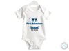 Custom Name and Date Baby Bodysuit Gift for Boys with My First Adventure,