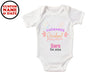 Short sleeve Custom Name Baby Grow with Cuteness Overload for Baby Girls