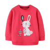 SkipStars Bunny Love Round Neck Sweat Shirt