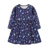 Kleid mit magischem Steed-Print (Blau) 