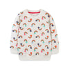 Sweat-shirt Little Rainbow Platted (Crème)