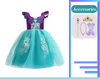 Princesse Ariel Sirène Inspiré Filles Robe Costume Cosplay