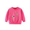 Sweat-shirt licorne à manches longues pour filles