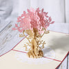 Personalized 3D Flowers Blooming Handmade Pop Up Greeting Card - Perfect for Thinking of You, Congrats, Wedding or Thank You!