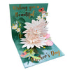 Personalized 3D Mother's Day Pop Up Card - Handmade with Love for Mom's Heartfelt Thank You & Congrats